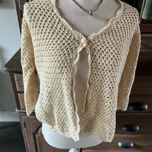 The tog shop crochet sweater